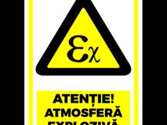 Indicator atentie atmosfera exploziva